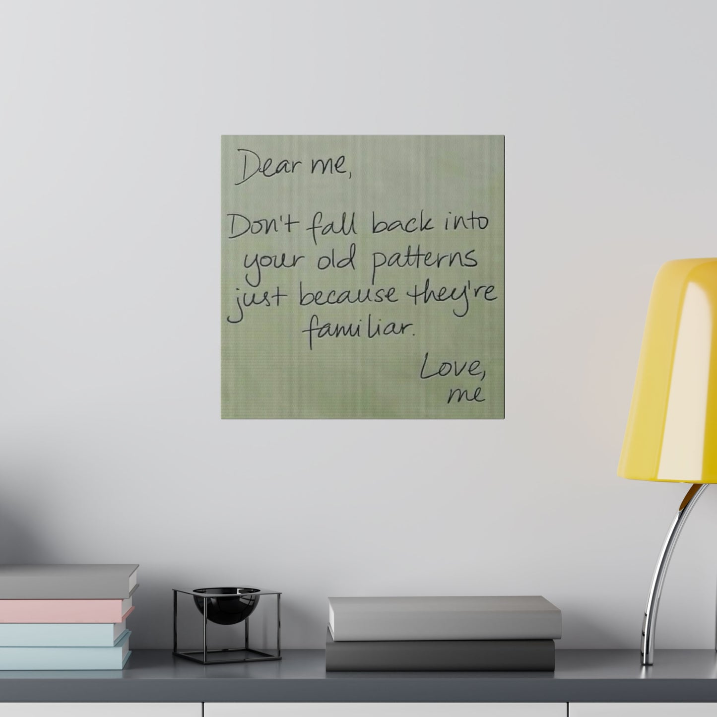 Dear Me - Matte Canvas